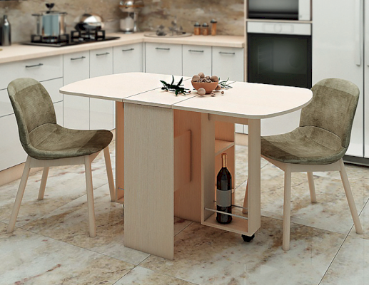 Кухонные столы в Твери - купить стол на кухню в интернет-магазине «Спартак Мебель»